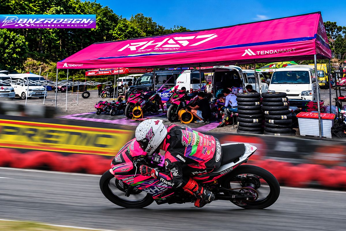Rajo Satria Pulih, RH57 Racing Tebar Ancaman di Final Motoprix B Mijen