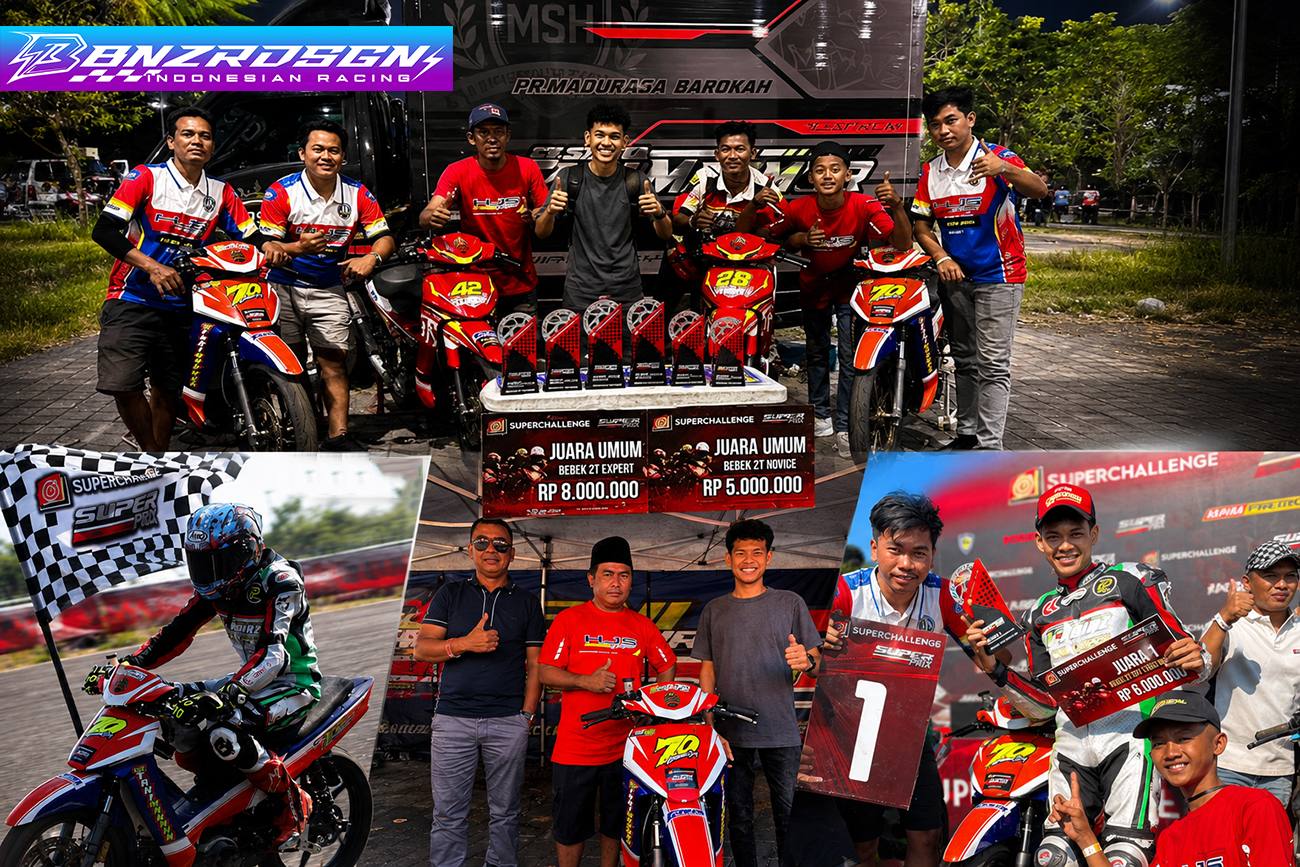 Double Juara Umum! M Yudit Kuasai Dua Kategori 2 Tak Superprix GBT