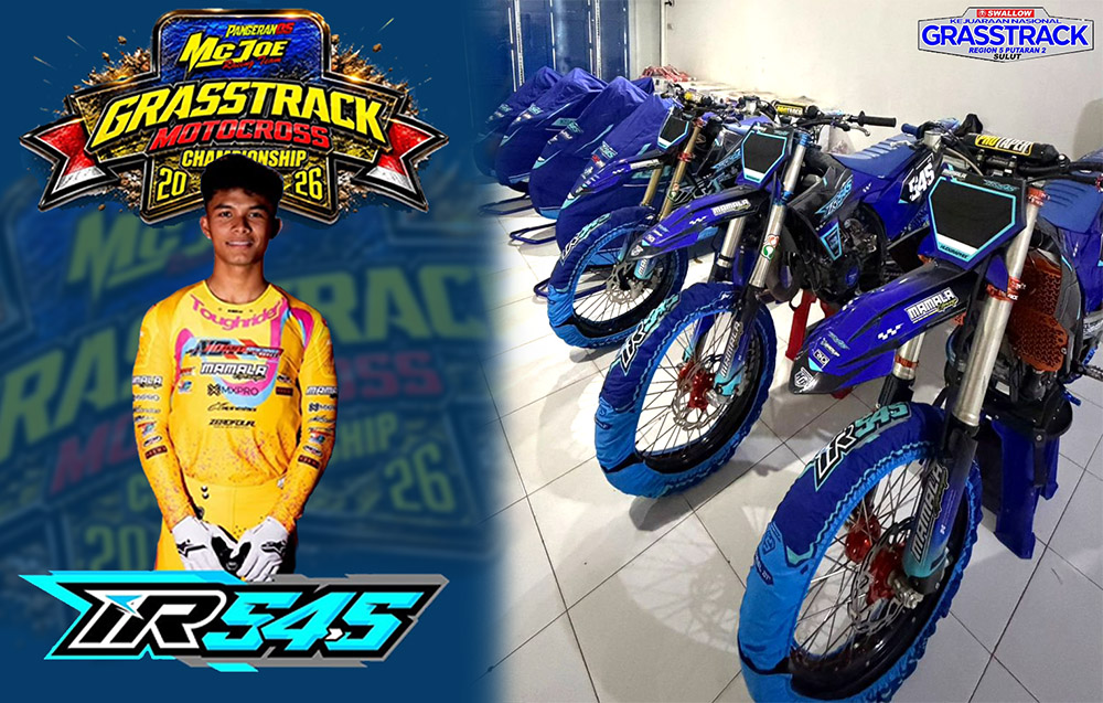 Akhirnya Terjawab! M. Zidane Jadi Andalan IR545 Racing Team di Kejurnas Grasstrack Region 5 Putaran 2