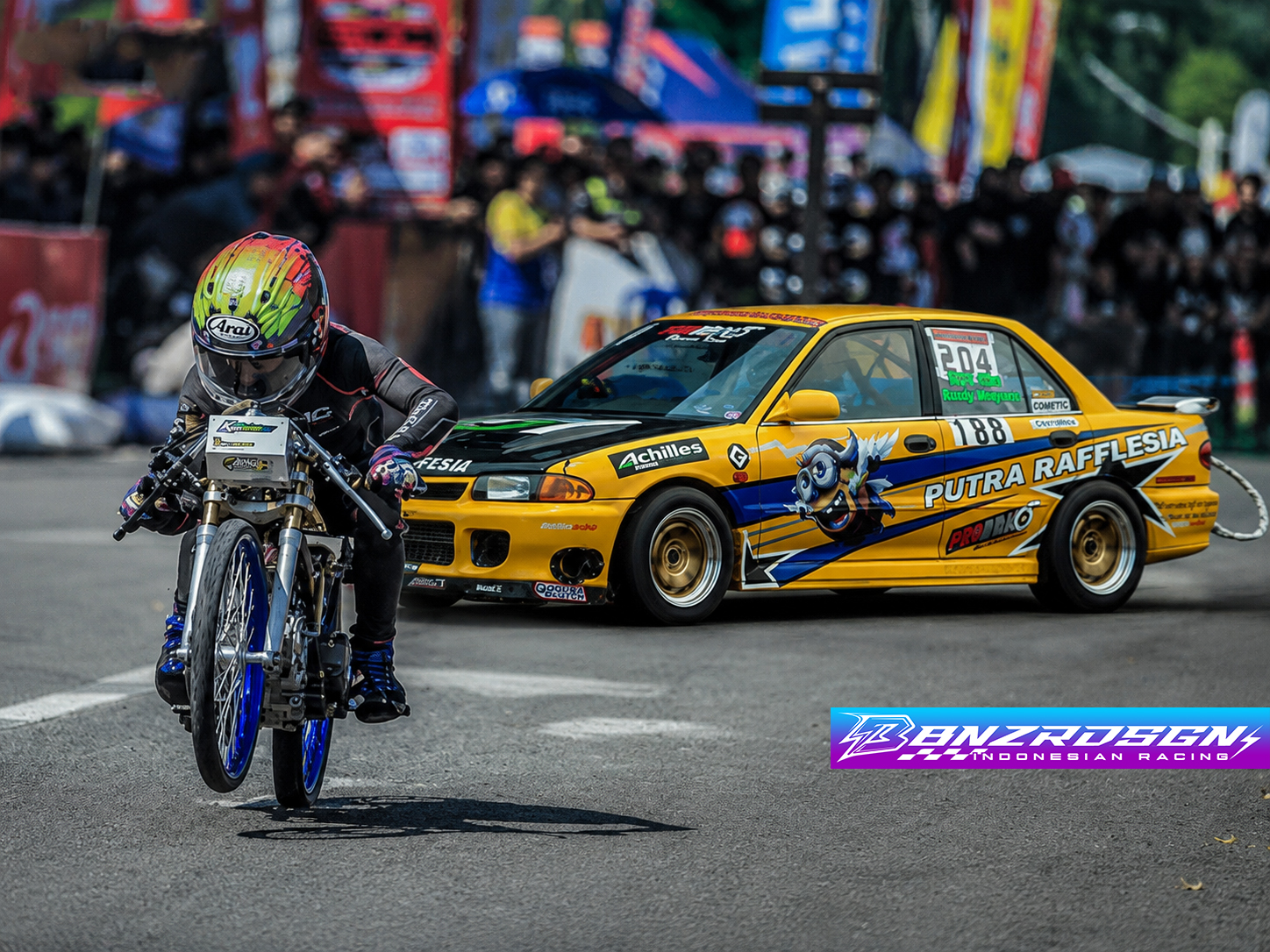 IMI Pusat Hentikan Sementara Drag Bike & Drag Race di Jalan Umum,Wajib Safety Inspection
