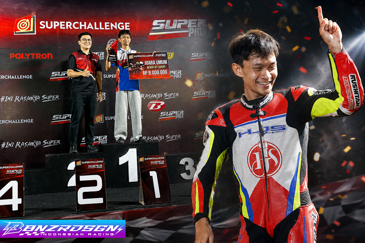 Debut Langsung Juara Umum, Hafid Pratama “HJS” Tampil Gemilang di Superprix GBT