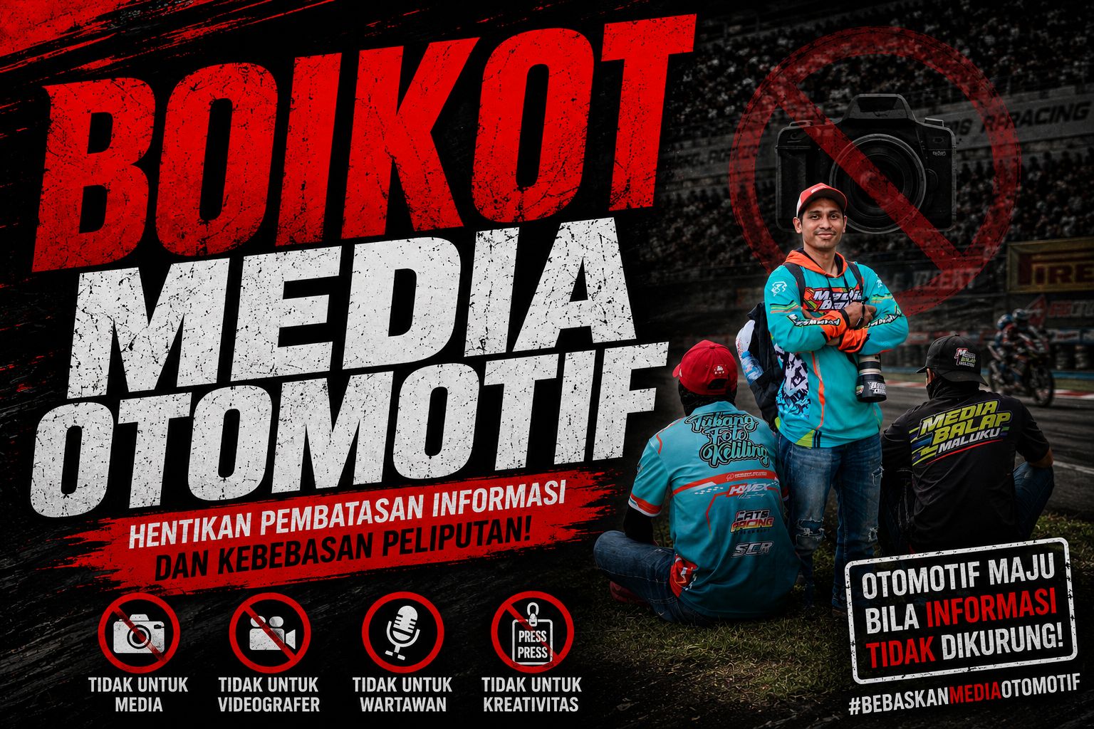 Maluku–Ambon Masih Tertinggal di Dunia Otomotif, Ruang Kreativitas Pelaku Media Dinilai Perlu Diperluas