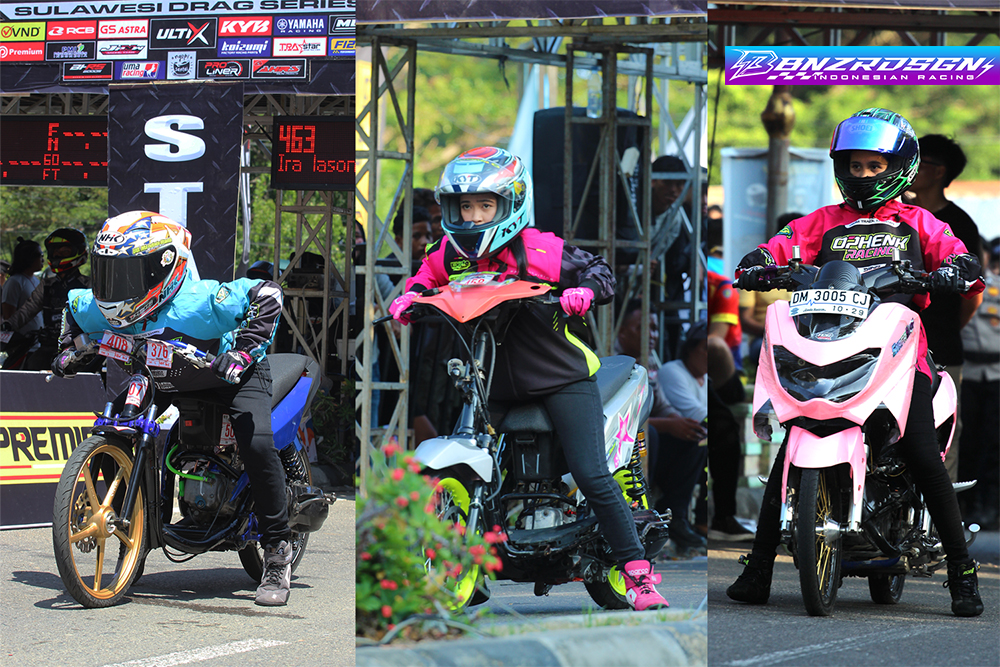 Tuan Rumah On Fire! Trio Srikandi Lokal Siap Jadi Penentu di Tengah Panasnya Persaingan Kejurnas Drag Bike