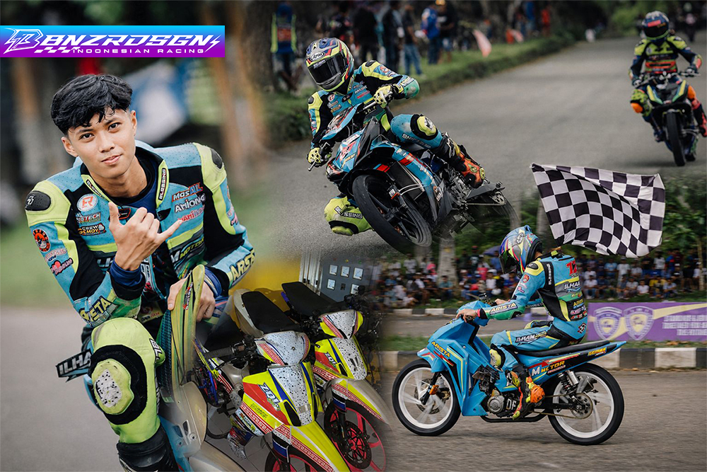 M. Raihan Jadi Kekuatan Baru Lokal Pemula, Uone Racing Ambon Gandeng Ilham Motor dan Rianelvi