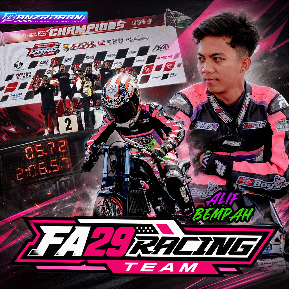 Alif Bempah Juarai Kelas Sport 145cc RX King di Bhayangkara Otomotif Nambaso 2025 Palu