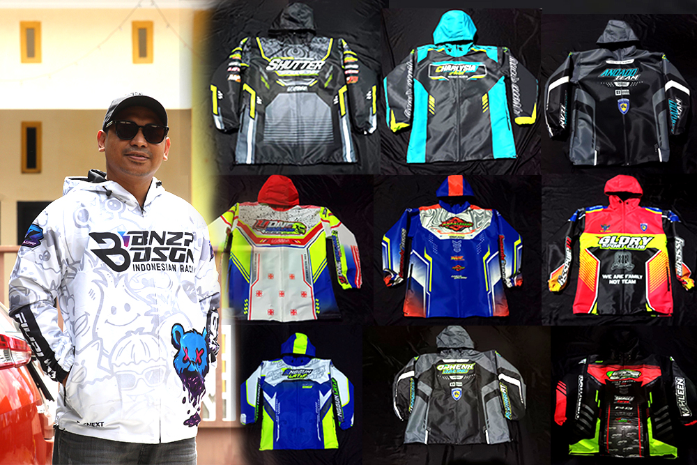 Jaket Taslan Benzer Jadi Pilihan Anak Motor untuk Tampil Stylish Saat Balapan Atau Touring