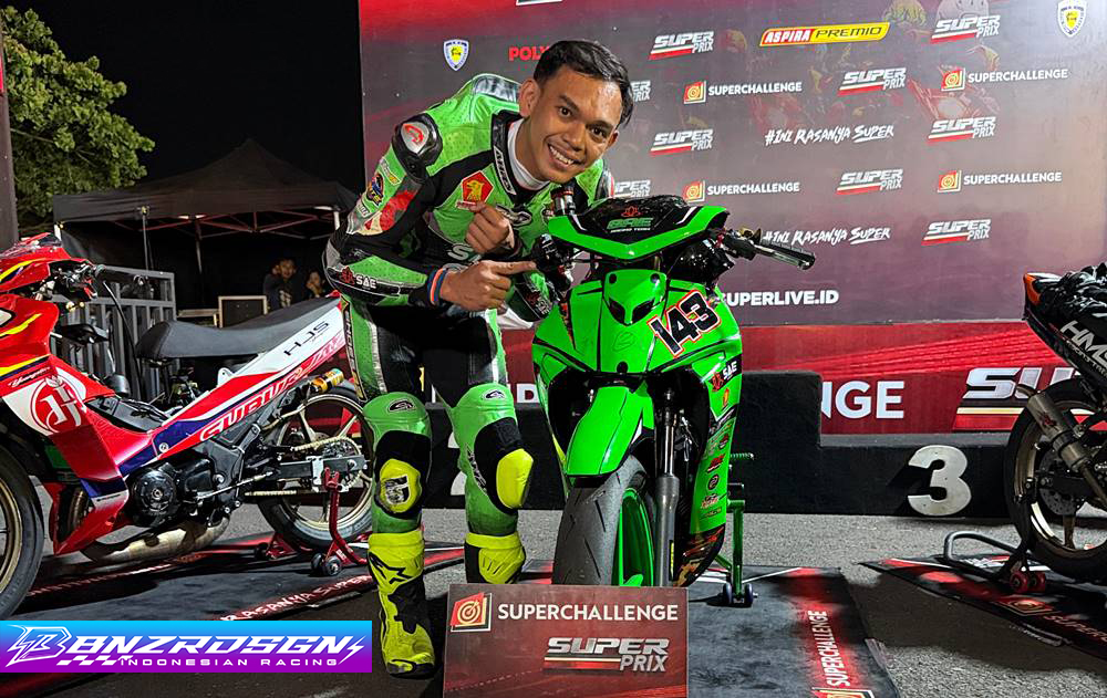 Superprix Surabaya 2026: Alfi Husni Kembali Tunjukkan Taring di Sprint Race Underbone 2T
